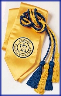 golden key honor cords